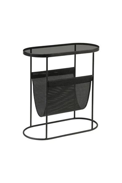 Hitit Dekorasyon Black Yan Sehpa - Resim 4