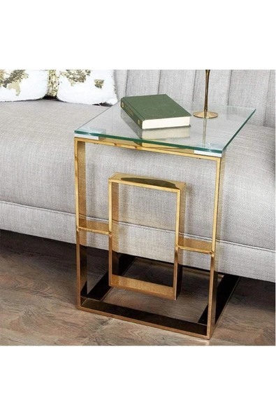 Hitit Dekorasyon Laura Gold C Sehpa ürün görseli 1