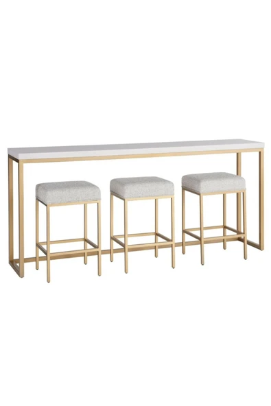 Hitit Dekorasyon Randa Yüksek Masa Takımı Bar Masa Tabure