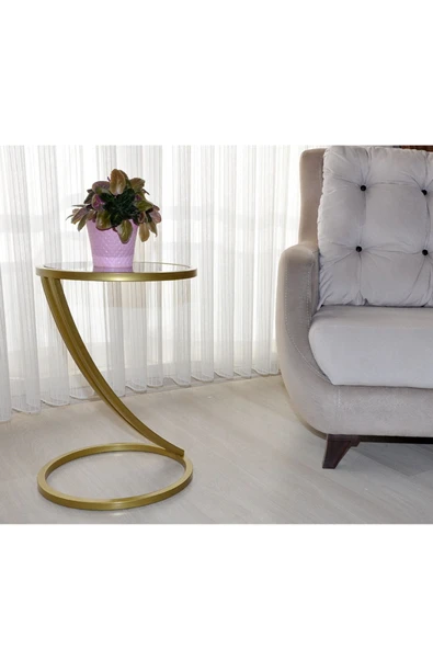 Hitit Dekorasyon Alisa Yan C Sehpa - Resim 3