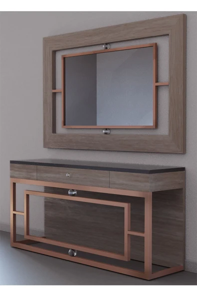 Hitit Dekorasyon Raina Ayna&dresuar Takım ürün görseli 1