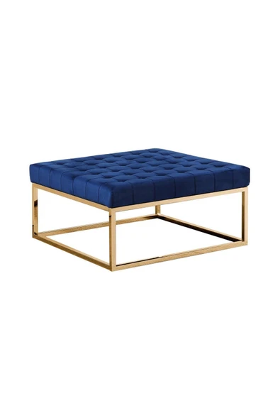 Hitit Dekorasyon Duggan Gold Metal Bench - 2