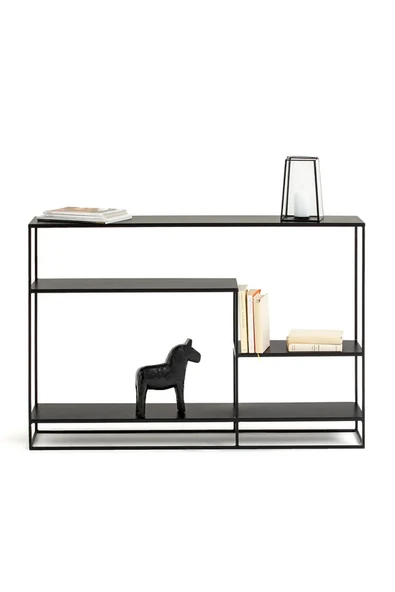 Hitit Dekorasyon Hiba Siyah Metal Dresuar Konsol - 3