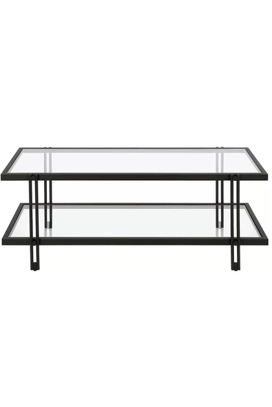 Hitit Dekorasyon Dolores Siyah Metal Orta Sehpa ürün görseli 1