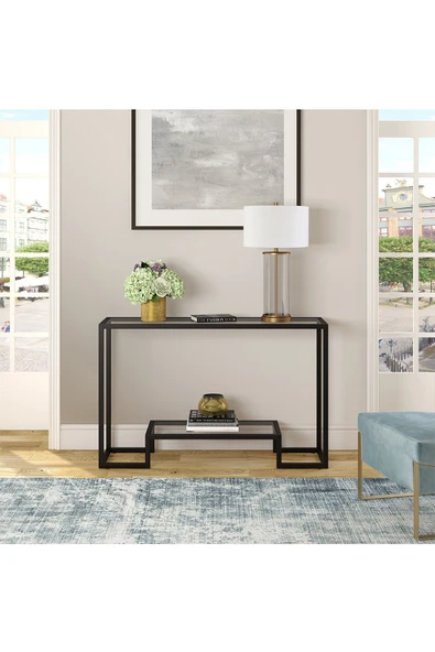 Hitit Dekorasyon Linda Siyah Metal Dresuar&Konsol - 3