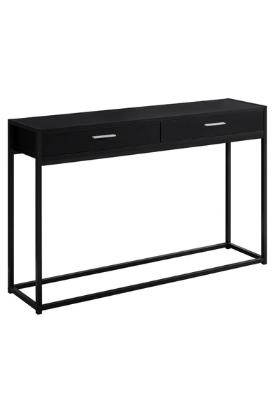 Hitit Dekorasyon Kenzie Siyah Metal&ahşap Dresuar ürün görseli 1