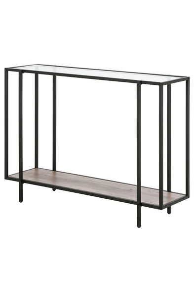 Hitit Dekorasyon Adeline Siyah Metal Cam Siyah Ahşap Dresuar - 3