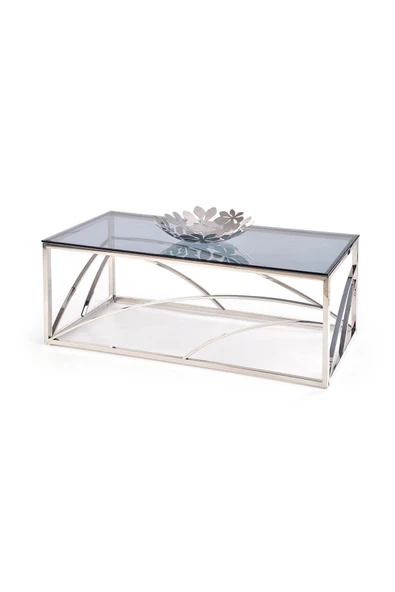 Hitit Dekorasyon Arina Paslanmaz Metal Orta Sehpa - Resim 2