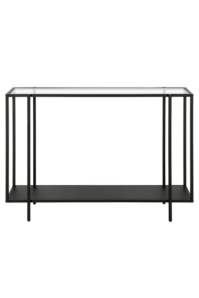 Hitit Dekorasyon Adeline Siyah Metal Cam Kahve Ahşap Dresuar ürün görseli