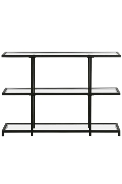 Hitit Dekorasyon Betty Siyah Metal&cam Dresuar 107cm