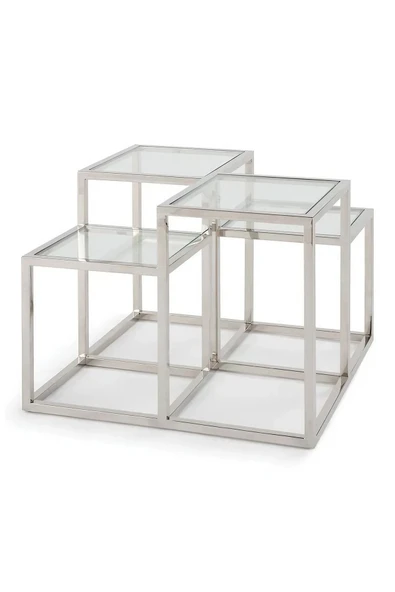 Hitit Dekorasyon Janet Paslanmaz Metal Yan Sehpa ürün görseli 1