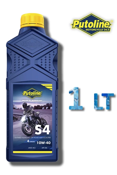 Putoline S4 10W-40 4T 1 lt Motosiklet Yağı ürün görseli