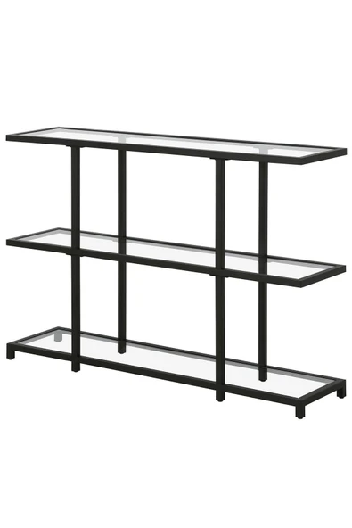 Hitit Dekorasyon Betty Siyah Metal&cam Dresuar 107cm - 4