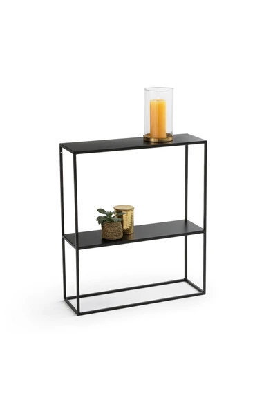 Hitit Dekorasyon Sat Siyah Metal Dresuar Konsol