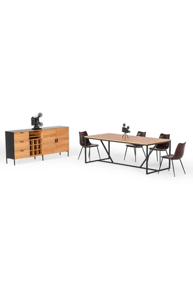 Hitit Dekorasyon Nelya Toplantı & Yemek Masası - 3