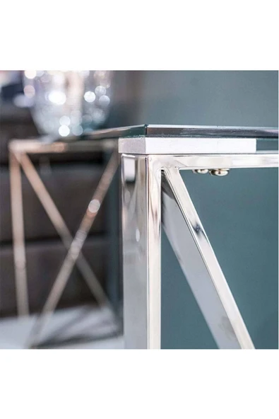 Hitit Dekorasyon Fosca Paslanmaz Metal Dresuar&konsol - 2