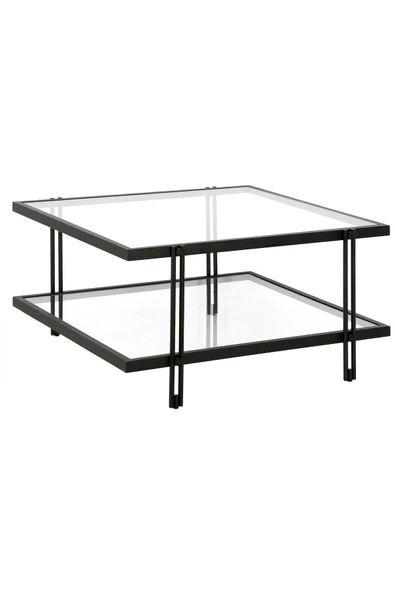 Hitit Dekorasyon Dolores Siyah Metal Orta Sehpa ürün görseli 1