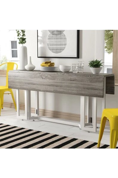 Hitit Dekorasyon Çınar Çok Fonksiyonlu Masa (dresuar-çalışma Masası-yemek Masası) - 4