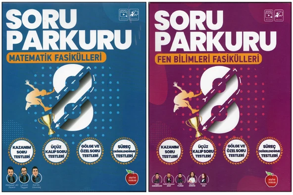 NEWTON 8. SINIF MATEMATİK+FEN B. SORU PARKURU (13 FASİKÜL)