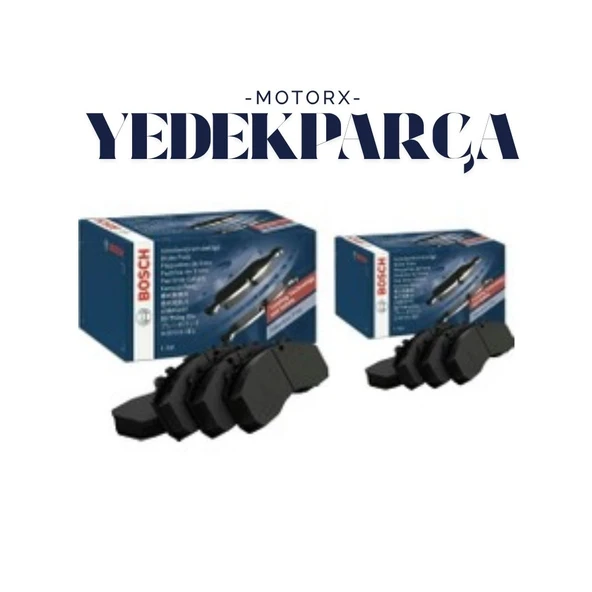 Ön Fren Balatası – Fiat Doblo / Albea / Linea / Stilo / Fiorino 1.2, Albea / Palio (2002–2004), 1.3 MJTD, Bipper / Nemo 1.4 HDi Uyumlu ürün görseli 1