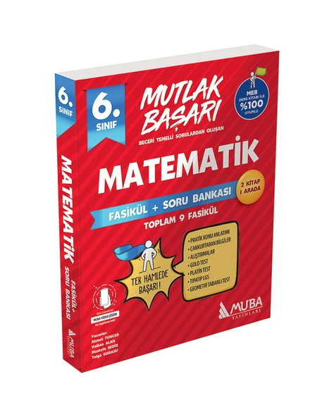 Muba 6. Sınıf Matematik Fasikül + Soru Bankası ürün görseli