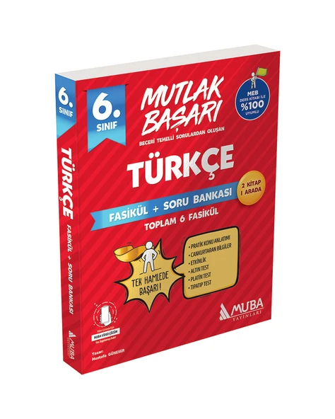 Muba 6. Sınıf Türkçe Fasikül + Soru Bankası ürün görseli
