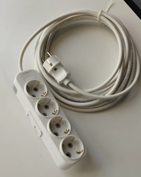 5 METRE 4 LÜ 3X1.5 TTR BAKIR TOPRAKLI UZUTMA ARA KABLO