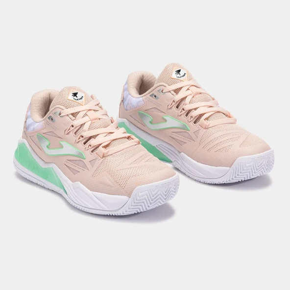 Joma Spin Kadın 2529 Pembe Tenis/Padel Ayakkabısı - Resim 2