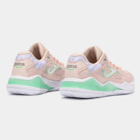 Joma Spin Kadın 2529 Pembe Tenis/Padel Ayakkabısı - Resim 3