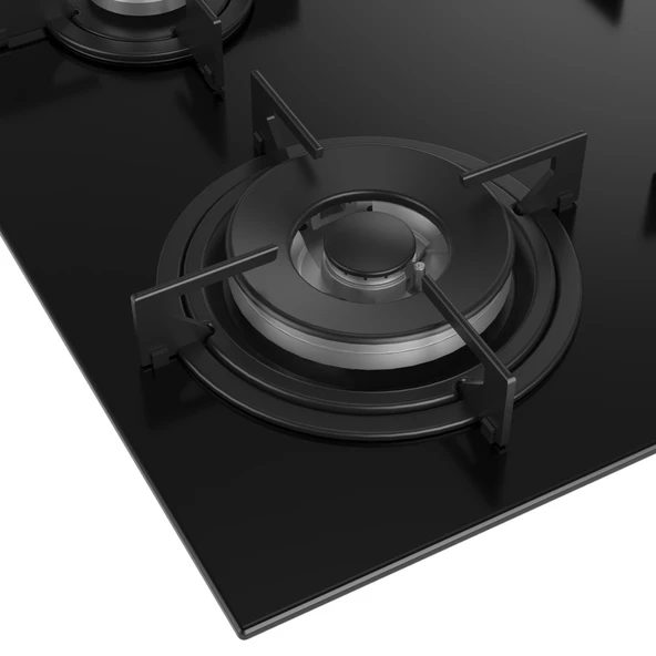 Altus ALA 189 DB Ankastre Cam Ocak Siyah - 4