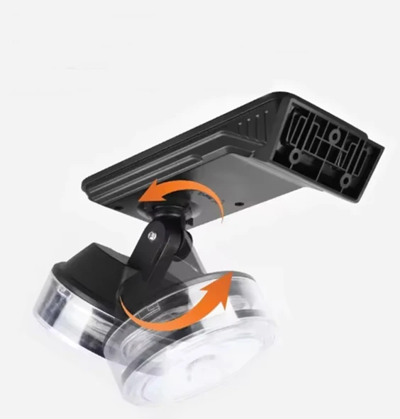 YD-2333 Güneş Enerjili 8 Metre RGB Peri Led + Hareket Sensörlü Solar Lamba 2in1 Bahçe-Balkon Ledi - Resim 5