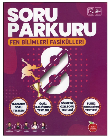 NEWTON 8. SINIF FEN BİLİMLERİ SORU PARKURU SET (7 FASİKÜL) ürün görseli