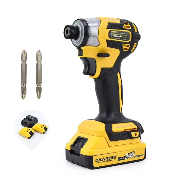 DAWREEK Torklu Vidalama YELLOW – Akülü Torklu Somun Sıkma Makinesi - 2