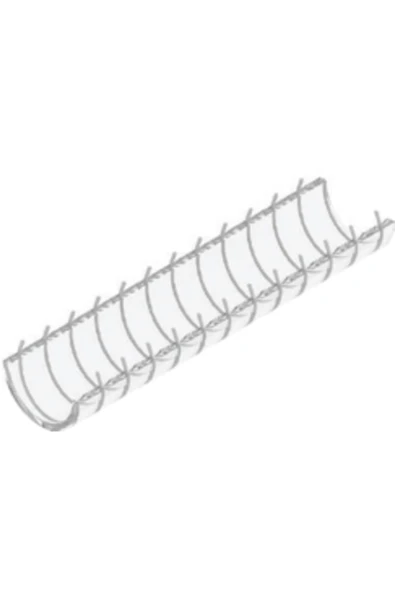 hillone Telli Şeffaf Hortum Tip 2 Ekonomik (İç çap 25mm) (1'') (50 Metre) - 2