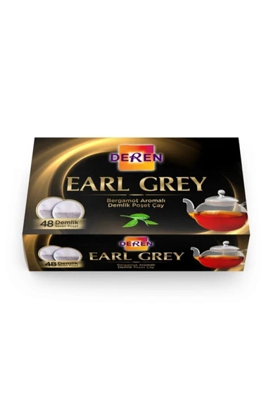 DEREN Earl Grey Demlik Poşet 48'li ürün görseli 1