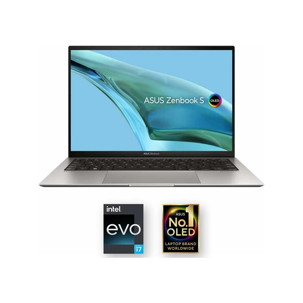 Zenbook S 13 OLED I7-1355U 16GB 1tb SSD 2.8k 13.3" 60hz Windows 11 Home Taşınabilir Bilgisayar UX5304VA-NQ020W ürün görseli