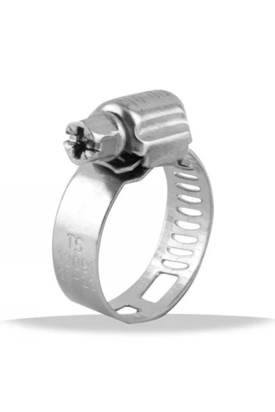 R&B Hortum Kelepçesi A Tipi – 13 mm x 19 mm | Sıkma Kelepçesi 100 adet