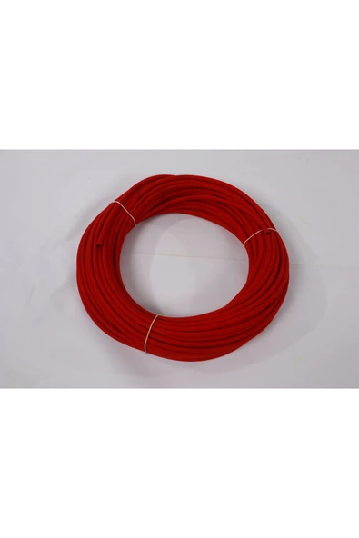 Hortum Plaza Kauçuk Örgülü Kırmızı Su Dönüş Hortumu 5x8 mm (10 Metre) ürün görseli 1