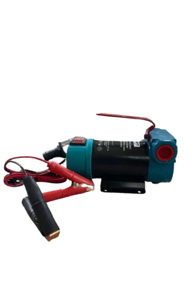 Tricraft KOD5503 12V Mazot Pompası Akü Krokodilli Dizel Yakıt Transfer Pompası - Resim 2