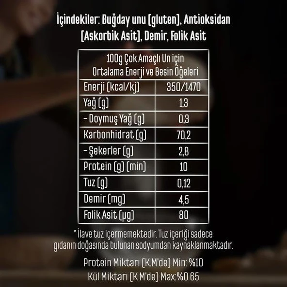 Tellioğlu Çok Amaçlı Un 1000 g e - 2