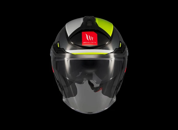 KASK MT COSMO SV SilenceB3 Gloss SARI GÖZLÜKLÜ - Resim 3