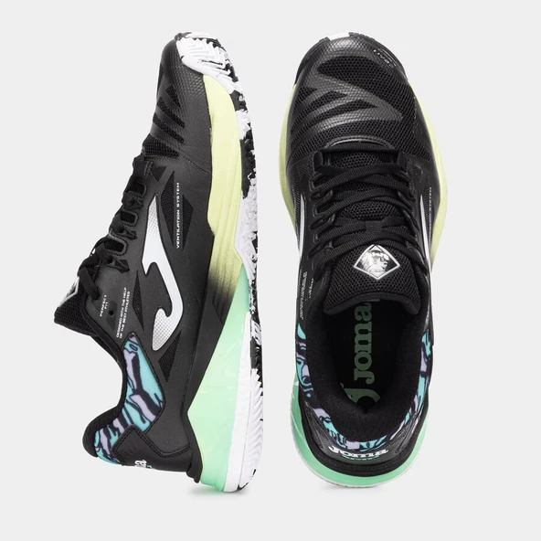 Joma SPIN 2501 Erkek Siyah Tenis/Padel Ayakkabısı - 4