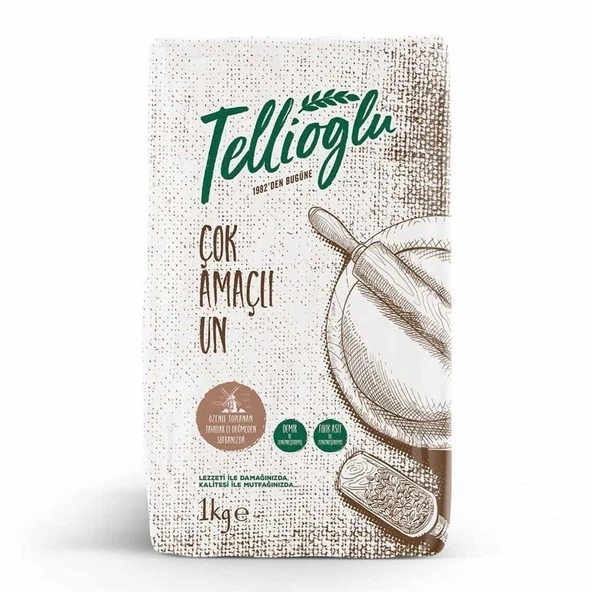 Tellioğlu Çok Amaçlı Un 1000 g e - 1