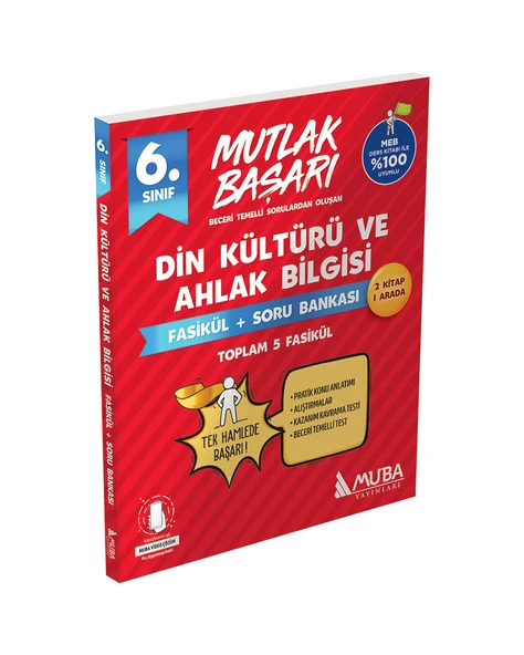 Muba 6. Sınıf Din Kültürü Fasikül + Soru Bankası ürün görseli