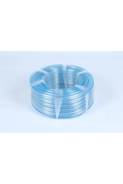 Hortum Plaza Şeffaf Çiftli Nabız (hava ) Hortumu ( 7 X 14 Mm / 7 X 14 Mm )