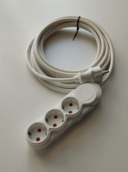 5 METRE 3 LÜ 3X2.5 TTR BAKIR TOPRAKLI UZUTMA ARA KABLO