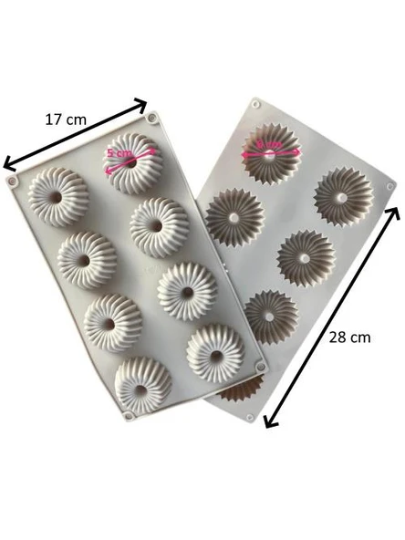 Pastaland Silikon Kek Kalıbı Tırtıklı - Resim 2