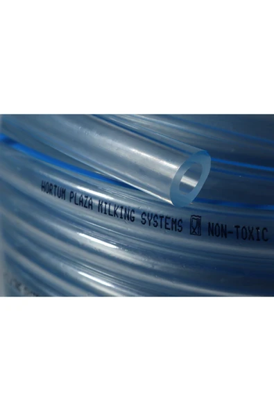 Hortum Plaza Süt sağma makinası tekli Şeffaf Süt Hortumu (16 x 26 mm ) ( 5 Metre) - 2
