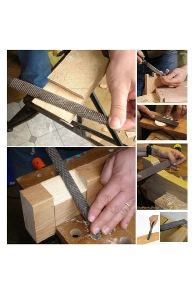 Meşem Ağaç Törpü Saplı Balık Sırtı 12 MM 40 CM - Resim 4