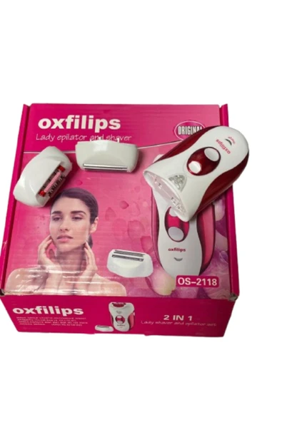 OXFİLİPS OS-2118 2in1 Şarjlı Epilasyon Cihazı – Epilatör - Resim 3